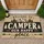 Camper Our Happy Place Rustic Typography for Cozy RV Living and Camping Enthusiasts Doormat - 1