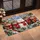 Five Christmas Cats in Red Scarves for Cozy Festive Holiday Home Decorating Season Doormat - 2