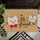 Two Cartoon Cat Faces With Friendly Greeting for Cheerful Cat Lover Home Entry Doormat - 5