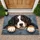 Bernese Mountain Dog Puppy Portrait for Cozy Entryway Decor and Mountain Dog Lovers Doormat - 1
