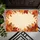 Autumn Maple Leaves And Rustic Border For A Cozy Fall Entryway And Seasonal Home Style Doormat - 5