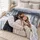 Personalized Fleece Blanket – Custom Names, Winter Romance Anniversary Gift - 1