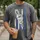 Personalized Bootleg Tee – Custom Dad & Kids Names, Best Dad Ever American Flag Fist Bump Father's Day Gift - 6