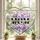 Personalized Purple Rose Mom Suncatcher – Custom Kids Names Split Monogram Window Hanging, Christmas Gift for Mother - 1