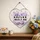 Personalized Purple Rose Mom Suncatcher – Custom Kids Names Split Monogram Window Hanging, Christmas Gift for Mother - 5