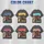 Personalized Bootleg Tee – Custom Photos & Name, 90s Smoke Cloud Lightning Photo Collage Birthday Gift - 3
