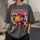 Personalized Bootleg Tee – Custom Photos & Name, Y2K Color Splash Lightning Photo Collage Birthday Gift - 7