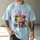 Personalized Bootleg Tee – Custom Photos & Name, Y2K Color Splash Lightning Photo Collage Birthday Gift - 6