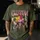 Personalized Bootleg Tee – Custom Photos & Name, Y2K Color Splash Lightning Photo Collage Birthday Gift - 5