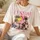 Personalized Bootleg Tee – Custom Photos & Name, Y2K Color Splash Lightning Photo Collage Birthday Gift - 4