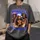 Personalized Bootleg Tee – Custom Photos & Name, Y2K Lightning Photo Collage Birthday Gift - 7