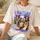 Personalized Bootleg Tee – Custom Photos & Name, Y2K Lightning Photo Collage Birthday Gift - 4
