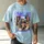 Personalized Bootleg Tee – Custom Photos & Name, Y2K Lightning Photo Collage Birthday Gift - 6