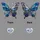 Personalized Butterfly Memorial Ornament – Custom Mom Heart Charm Acrylic Decor with Name, Christmas Sympathy Gift - 3