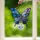 Personalized Butterfly Memorial Ornament – Custom Mom Heart Charm Acrylic Decor with Name, Christmas Sympathy Gift - 2