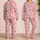 Colorful Ice Cream And Candy Sweets For Cheerful Summer Lounging Satin Pajamas Set - 2