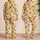 Sunlit Orange Fruit Motifs For Fresh Summer Lounging And Relaxed Weekend Mornings Satin Pajamas Set - 2