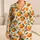 Sunlit Orange Fruit Motifs For Fresh Summer Lounging And Relaxed Weekend Mornings Satin Pajamas Set - 1