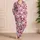 Pink Halloween Bows, Witchy Ghosts and Bats for Cozy October Nights and Festive Gifting Satin Pajamas Set - 4