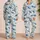 Blue Whale Shark Ocean Motifs for Coastal Relaxation and Peaceful Nights by the Sea Satin Pajamas Set - 2