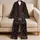 Scarlet Cherry Scatter for Sweet Spring Summer Lounging and Relaxed Evenings Satin Pajamas Set - 5