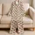 Cherry Gingham Cozy Autumn Lounge Style for Women Who Love Sweet Vintage Charm Satin Pajamas Set - 5
