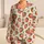 Coral Strawberries with Olive Leaves for Fresh Summer Lounging and Cozy Home Days Satin Pajamas Set - 1