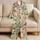 Avocado Citrus Tropical Fruit for Relaxed Summer Lounging and Easy Sunny Home Days Satin Pajamas Set - 5