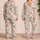 Watercolor Rose Garden for Romantic Spring Mornings and Relaxed Weekends Satin Pajamas Set - 2
