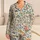 Mushroom And Wildflower Botanical Motifs For Cozy Cottagecore Lounging And Gift Giving Satin Pajamas Set - 1