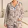 Playful Pastel Cat Faces for Cozy Family Nights and Sweet Home Lounging Satin Pajamas Set - 1