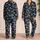 Golden Leopard Motifs for Cozy Autumn Lounging and Chic Weekend Style for Women Satin Pajamas Set - 2