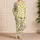 Smiling Lemon Faces for Sunny Summer Lounging and Cheerful Vacation Mornings at Home Satin Pajamas Set - 4