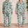Costumed Dachshund Paw Prints for Cheerful At-Home Relaxation and Cozy Gifting Satin Pajamas Set - 2