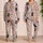 Playful Kittens And Garden Blossoms For Relaxed Springtime Lounging At Home Satin Pajamas Set - 2