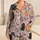 Playful Kittens And Garden Blossoms For Relaxed Springtime Lounging At Home Satin Pajamas Set - 1