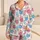 Pink And Blue Ice Cream Bars For Sweet Summer Lounging And Cozy Weekends Satin Pajamas Set - 1