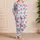 Pink And Blue Ice Cream Bars For Sweet Summer Lounging And Cozy Weekends Satin Pajamas Set - 4