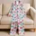 Pink And Blue Ice Cream Bars For Sweet Summer Lounging And Cozy Weekends Satin Pajamas Set - 5