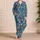 Gingerbread Men and Peppermint Candies for Cozy Christmas Holiday Nights Satin Pajamas Set - 4