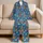 Gingerbread Men and Peppermint Candies for Cozy Christmas Holiday Nights Satin Pajamas Set - 5
