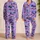 Tropical Sunset Palms for Colorful Summer Evenings and Relaxed Family Getaways at Home Satin Pajamas Set - 2