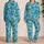 Zebra And Tiger Jungle Animals For Relaxing Tropical Nights Satin Pajamas Set - 2