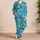 Zebra And Tiger Jungle Animals For Relaxing Tropical Nights Satin Pajamas Set - 4