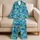 Zebra And Tiger Jungle Animals For Relaxing Tropical Nights Satin Pajamas Set - 5