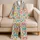 Colorful Daisy Wildflowers for Cheerful Summer Nights and Cozy Family Evenings Satin Pajamas Set - 5
