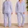 Mermaid Tails and Pastel Fish Scales for Sunny Summer Adventures for Girls Satin Pajamas Set - 2