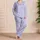 Mermaid Tails and Pastel Fish Scales for Sunny Summer Adventures for Girls Satin Pajamas Set - 4