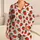 Strawberry And Green Leaf Motif For Sunny Summer Lounging, Girls' Gift Satin Pajamas Set - 1