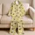 Cheerful Yellow Bumble Bees and Daisies for Cozy Bedtime, a Sweet Gift for Girls Satin Pajamas Set - 5